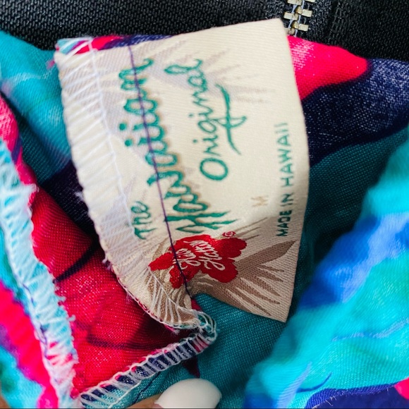 Tiered Ruffle Hawaiian Original Floral Print Dress - Picture 10 of 10